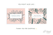 Wildflowers Procreate Stamps, a Brush Add-On by BohoCalligraphy (Thumbnail 9 of 9)