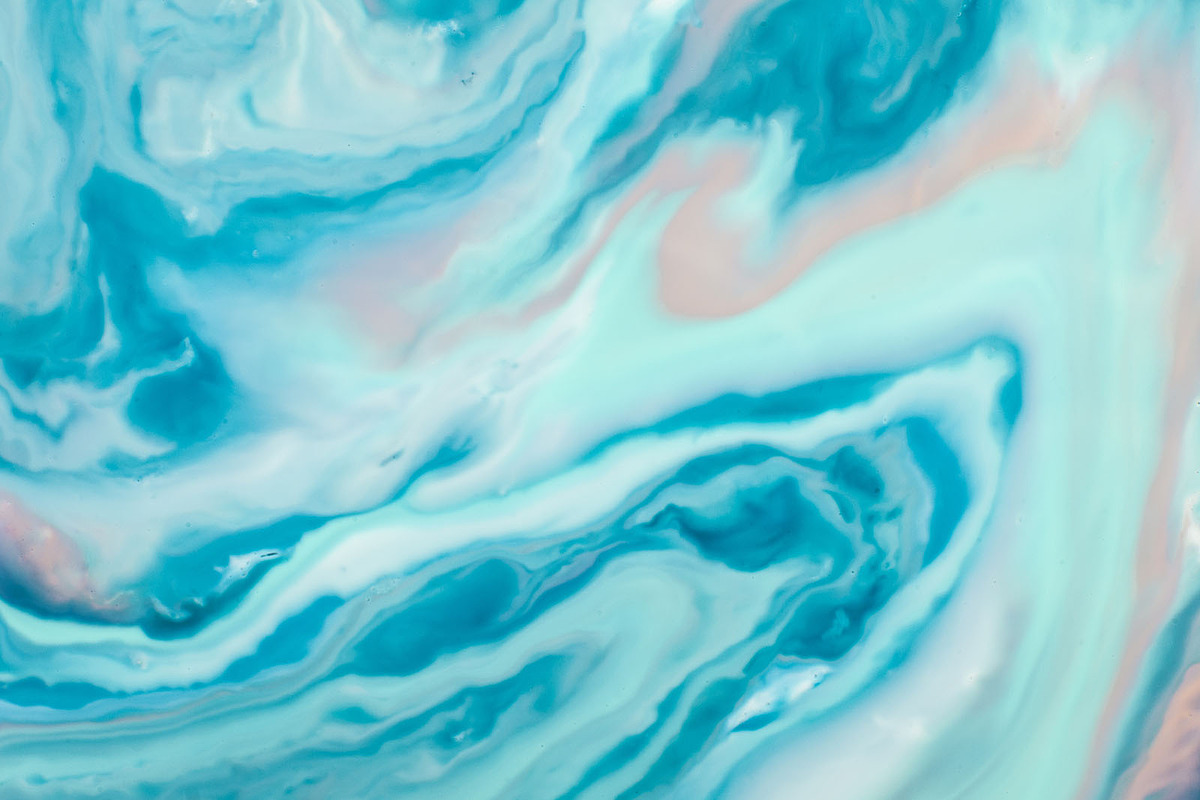 Aqua Modern Marble Ink Textures, a Texture Graphic by Fox & Bear (Photo 3 of 4)