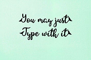 Mermaid font, a Script Font by JuliaKJ (Thumbnail 4 of 4)