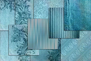 Teal wedding scrapbook paper linen, a Texture Graphic by Area (Thumbnail 2 of 7)