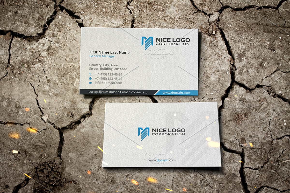 me logo business card, a Business Card Template by Indigo Graphic Shop (Photo 4 of 4)