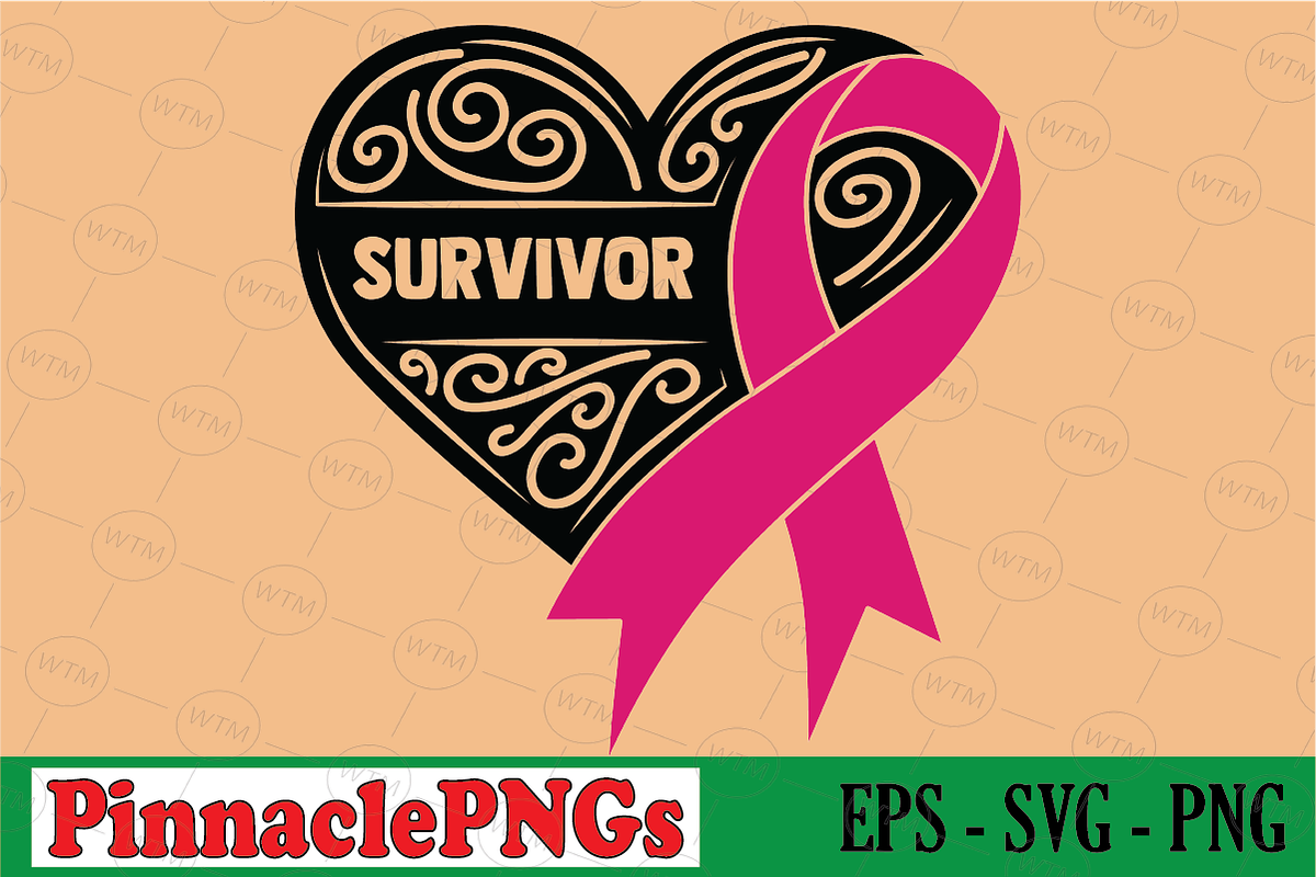 Breast Cancer Survivor, a Seasonal Illustration by Pinnacle PNGs (Photo 1 of 2)