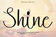 Shine, a Handwritten Font by FreshTypeINK (Thumbnail 1 of 7)