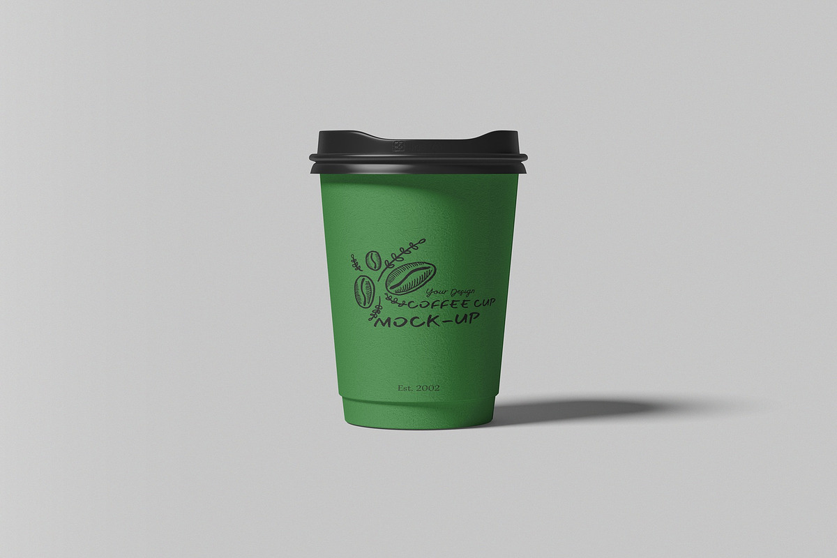 Coffee Cup Mockup, a Packaging Mockup by hokagata (Photo 2 of 5)