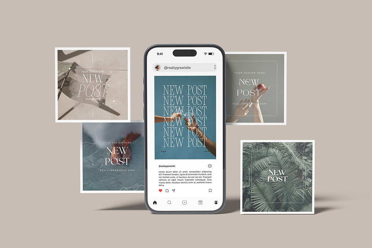 Instagram Post Mockup, a Device Mockup by graphicsecond (Photo 4 of 5)