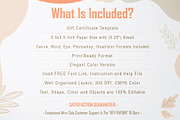 Gift Certificate, a Stationery Template by DesignDevisers (Thumbnail 6 of 6)