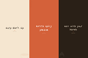 Ramen — Japanese Display Font, a Handwritten Font by Lettra Studio (Thumbnail 8 of 11)