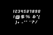 Cyberhouse Futuristic Display Font, a Serif Font by UICreative (Thumbnail 7 of 13)