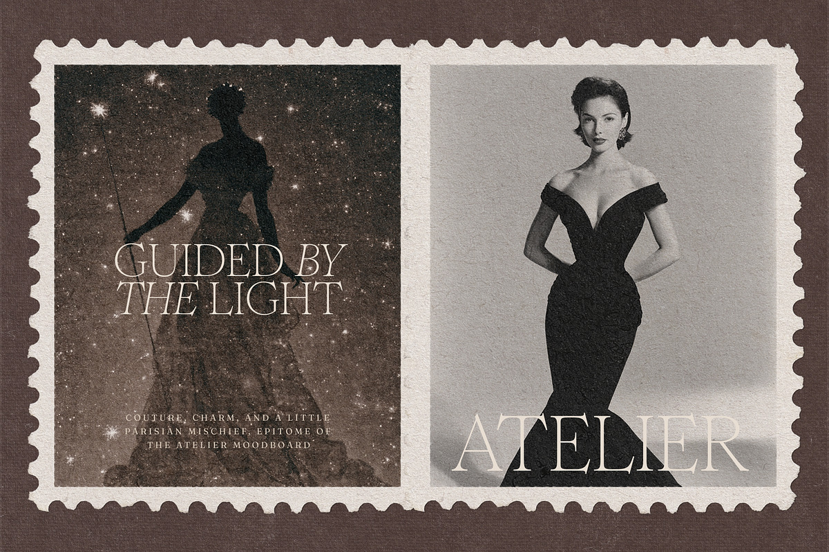 The Muses Vintage Snail Mail Stamps, an Object Graphic by Make Stories Studio (Photo 4 of 10)