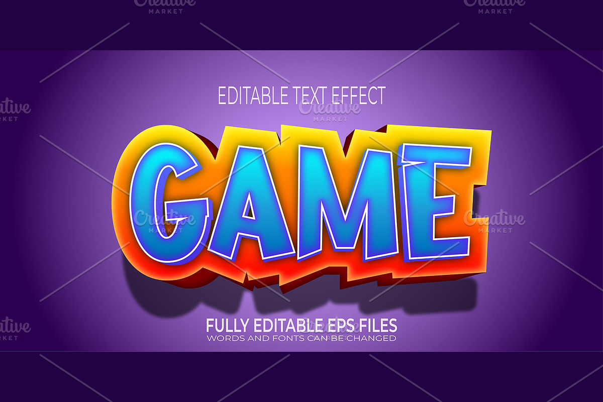 Text effect for illustrator, a Brushes & More by Kurniawan98 (Photo 7 of 10)