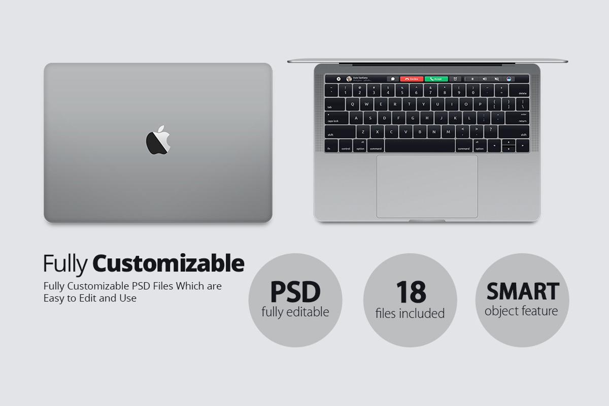 MacBook Pro Mockups, a Mac Mockup by ydlabs (Photo 3 of 7)