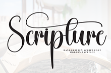 Scripture | Script Font