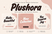 Plushora – Bold Script Font, a Script Font by Wow Magic (Thumbnail 2 of 5)