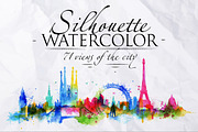 Silhouette city, an Illustration by Anna (Thumbnail 1 of 6)