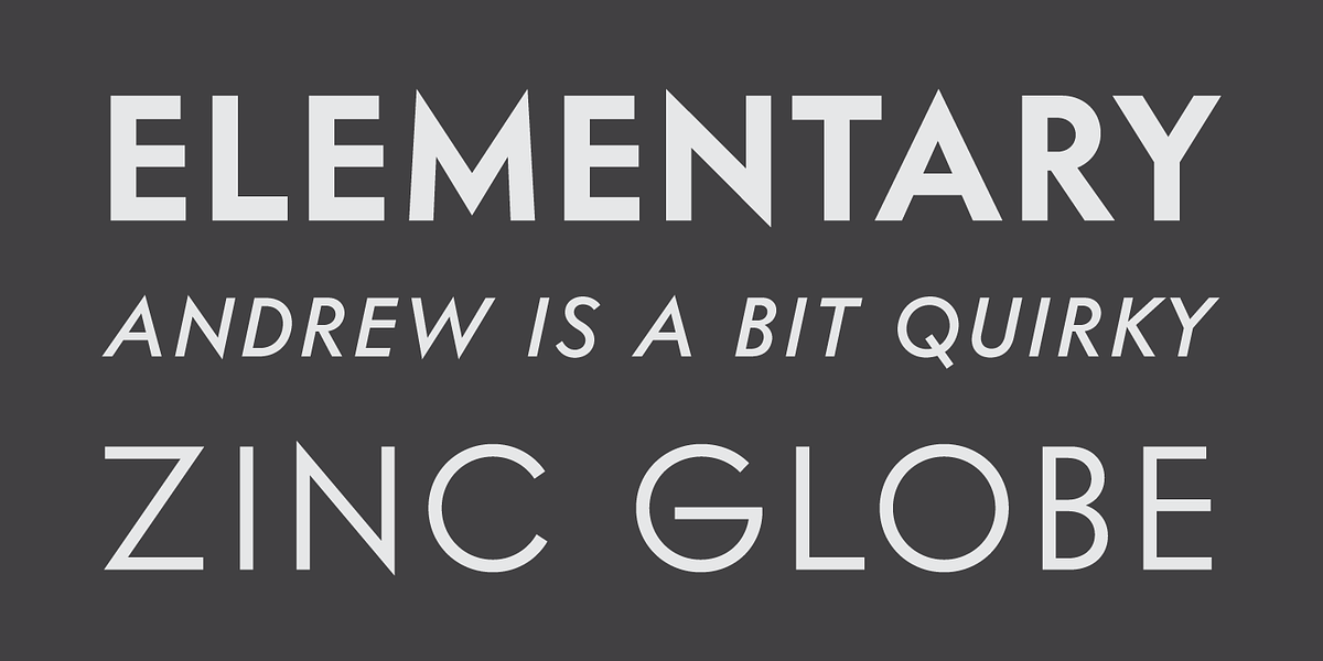 Intervogue, a Sans Serif Font by Miller Type Foundry (Photo 5 of 14)