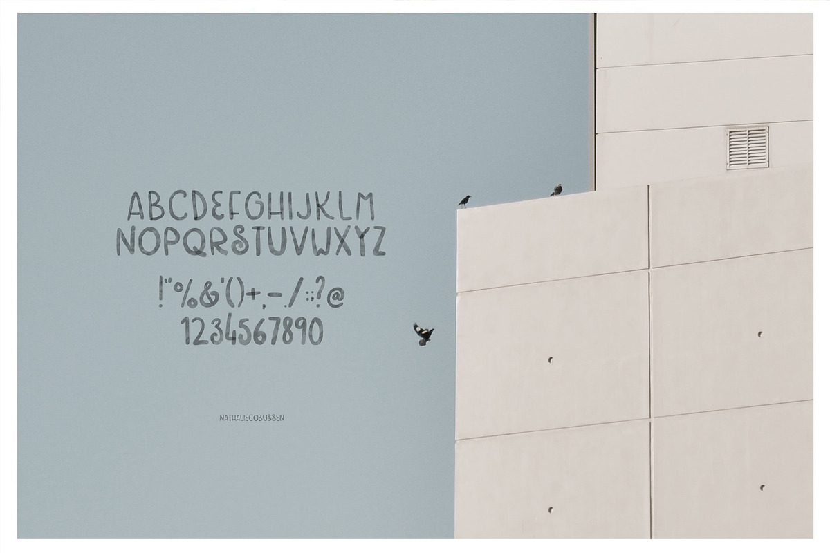 Black Bird a Handwritten Font preview 3