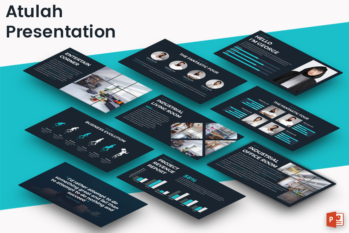 Atulah - Powerpoint Template, a Presentation Template by inspirasign