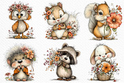 Whimsical Woodland Summer Animals, an Illustration by Craft Nest (Thumbnail 4 of 12)