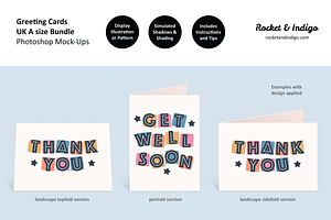 UKA Greeting Card Photoshop Mockups