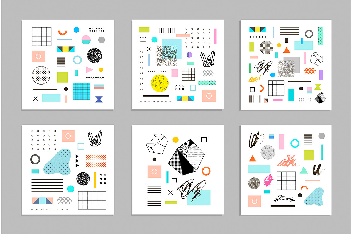 Just a Bits  Vector Pack, a Decorative Illustration by Lera Efremova (Photo 1 of 6)