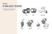 The Wine Collection, a Food Illustration by dicreate (Thumbnail 3 of 12)