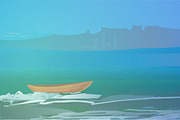 Fishing landscapes artwork vector, a Person Illustration by Fedor Fiberg Vector Shop (Thumbnail 2 of 3)