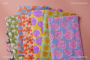 Spring Summer Floral Pattern Set, a Pattern Graphic by angelainthefields (Thumbnail 4 of 6)