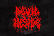 Deadly Silence Black Metal, a Blackletter Font by Blackmetalfont (Thumbnail 5 of 5)