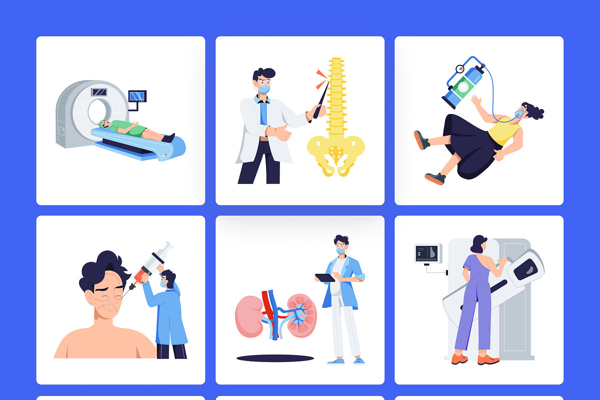 Animated Medical Illustrations, a Healthcare Illustration by Prosymbols (Photo 8 of 11)
