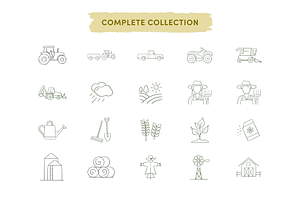 Farming & Agriculture Icons