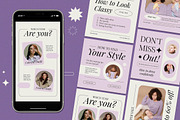 Elegant Fashion Instagram Set, a Social Media Template by Aiyari Graphic (Thumbnail 1 of 5)