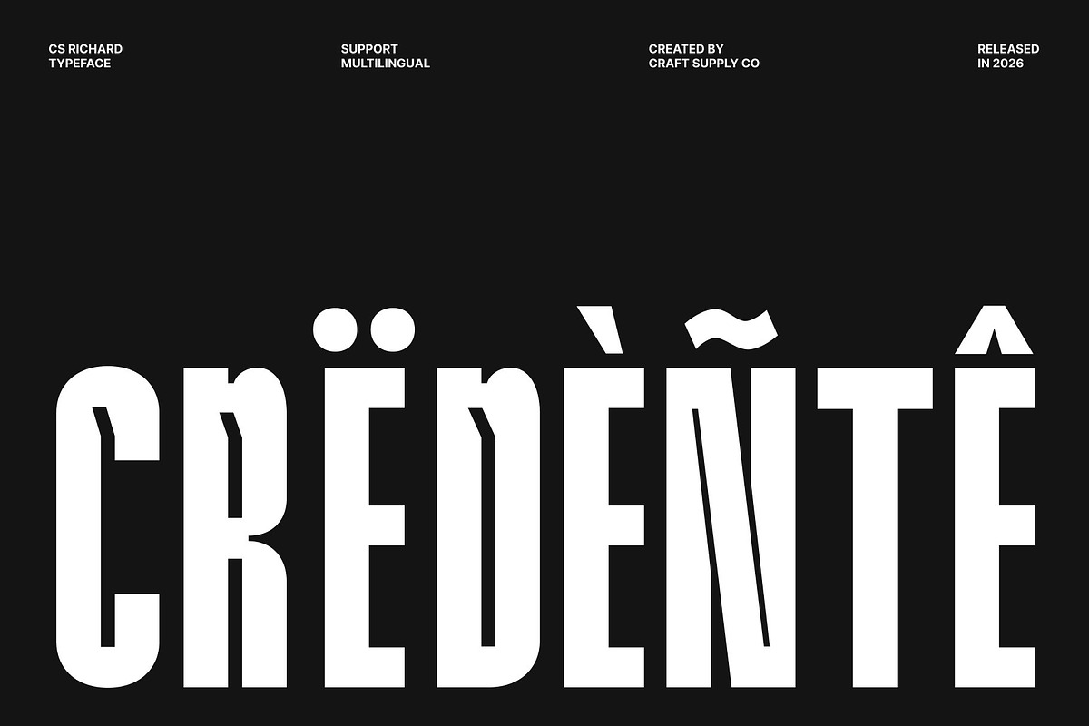 Richard – Condensed Inktrap Font, a Sans Serif Font by Craft Supply Co. (Photo 7 of 8)