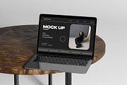 10 PSD Minimalist MacBook Mockup, a Mac Mockup by East Gallery (Thumbnail 6 of 10)