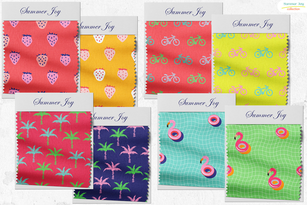 Summer Joy - Seamless Patterns, a Pattern Graphic by InaCorart (Photo 5 of 8)