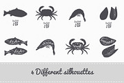 Seafood shop illustrations, an Animal Illustration by Zhemchuzhina (Thumbnail 4 of 5)