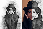 Modern Pencil Sketch PS Action, an Action Add-On by MRI STUDIO (Thumbnail 23 of 31)