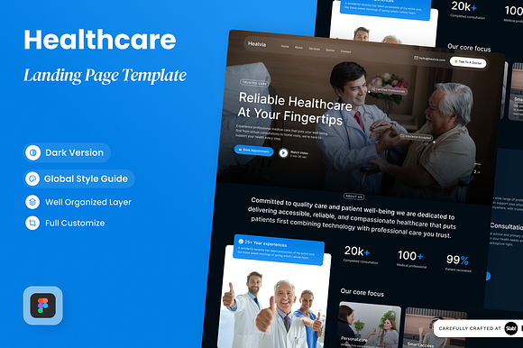 Healvia - Healthcare Landing Pages preview 5
