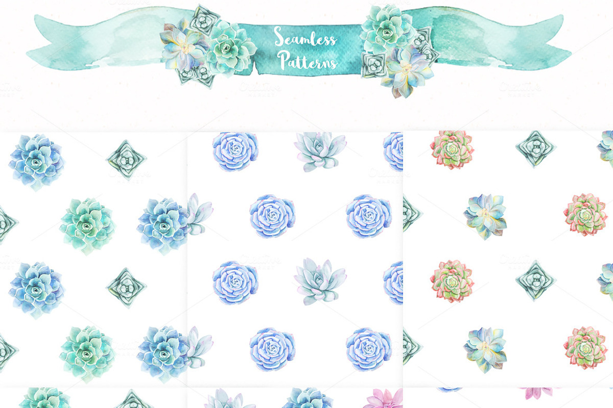 Floral Patterns Bundle 90% OFF, a Pattern Graphic by Spasibenko Art (Photo 14 of 21)