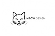 Meow Design Minimal, a Branding & Logo Template by Logocreative (Thumbnail 1 of 2)