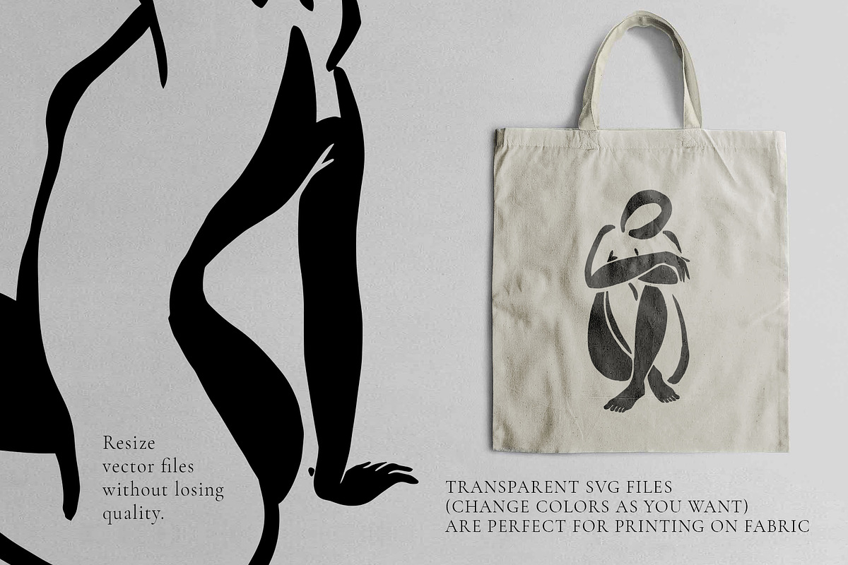 Women Abstract interior posters, a Person Illustration by Garden in frame (Photo 4 of 9)