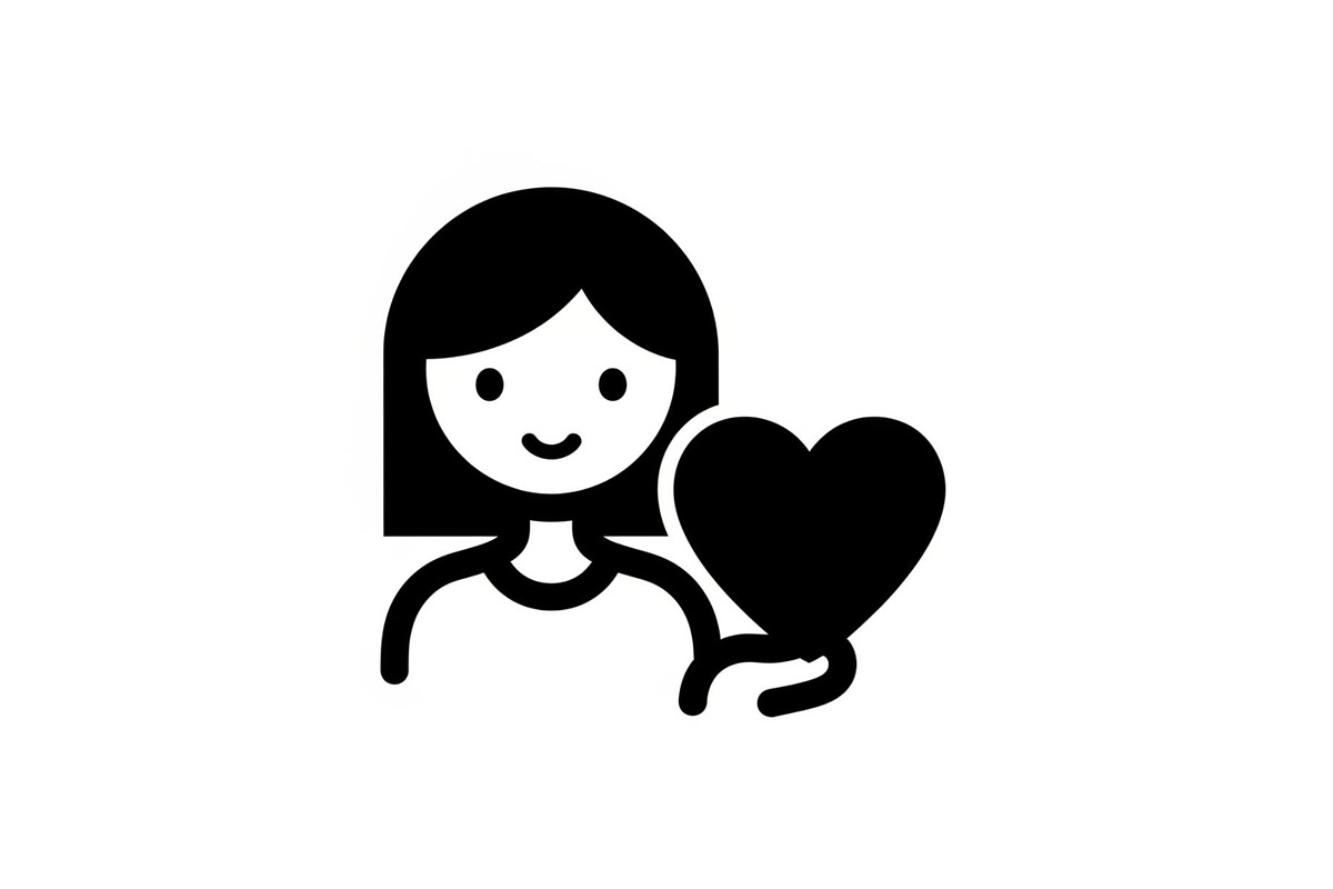 Cute Love Girl Silhouette Bundle, an Illustration by Designs_River (Photo 52 of 53)