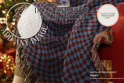 Woven Throw Blanket Mockup Bundle, a Household Mockup by VisualGrid (Thumbnail 5 of 10)