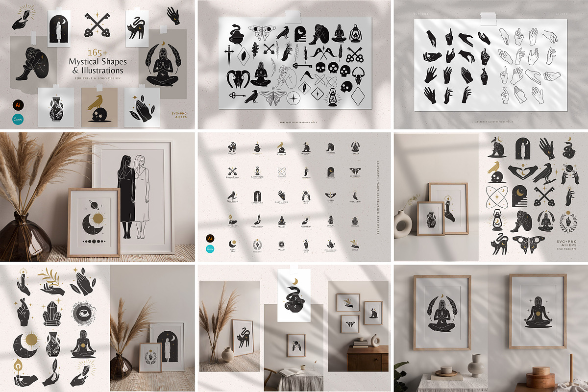 1000+ Abstract Illustration BUNDLE, a Graphic by AndrewPixel (Photo 10 of 11)