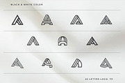 Letter A Monogram Logo, a Branding & Logo Template by BlackSweet_Studio (Thumbnail 5 of 5)