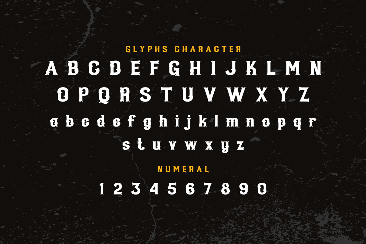 Qiduwy – Blackletter Font, a Blackletter Font by twinstd (Photo 11 of 13)