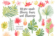 Let's Flamingle tropical collection, a Decorative Illustration by antuanetto (Thumbnail 14 of 16)