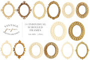 Vintage Paper Photo Frames preview 2