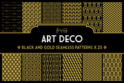 100 x Art Deco Gold Bundle, a Pattern Graphic by Fizzy Images (Thumbnail 2 of 4)