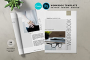 WorkBook Template Canva, a Brochure Template by retrographix (Thumbnail 1 of 4)