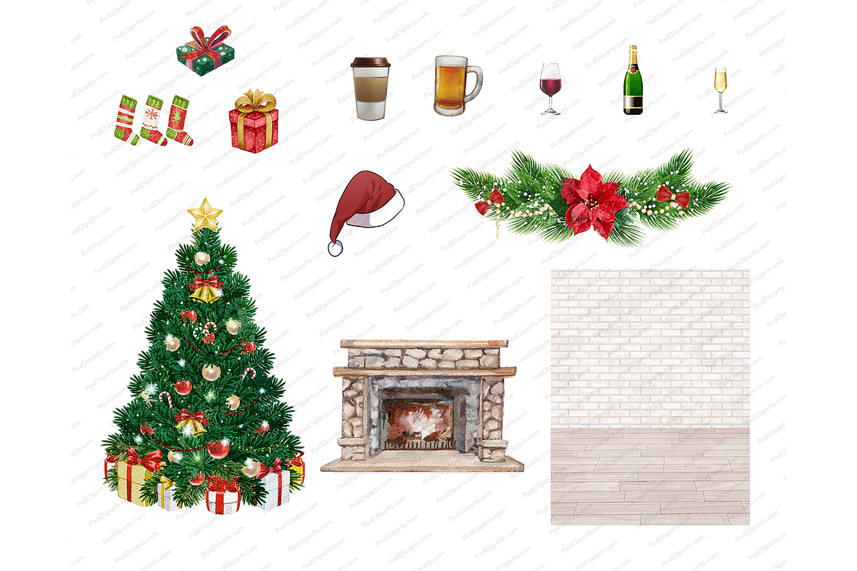 Christmas soul sister Clipart PNG, a Person Illustration by Podcliparts (Photo 2 of 7)